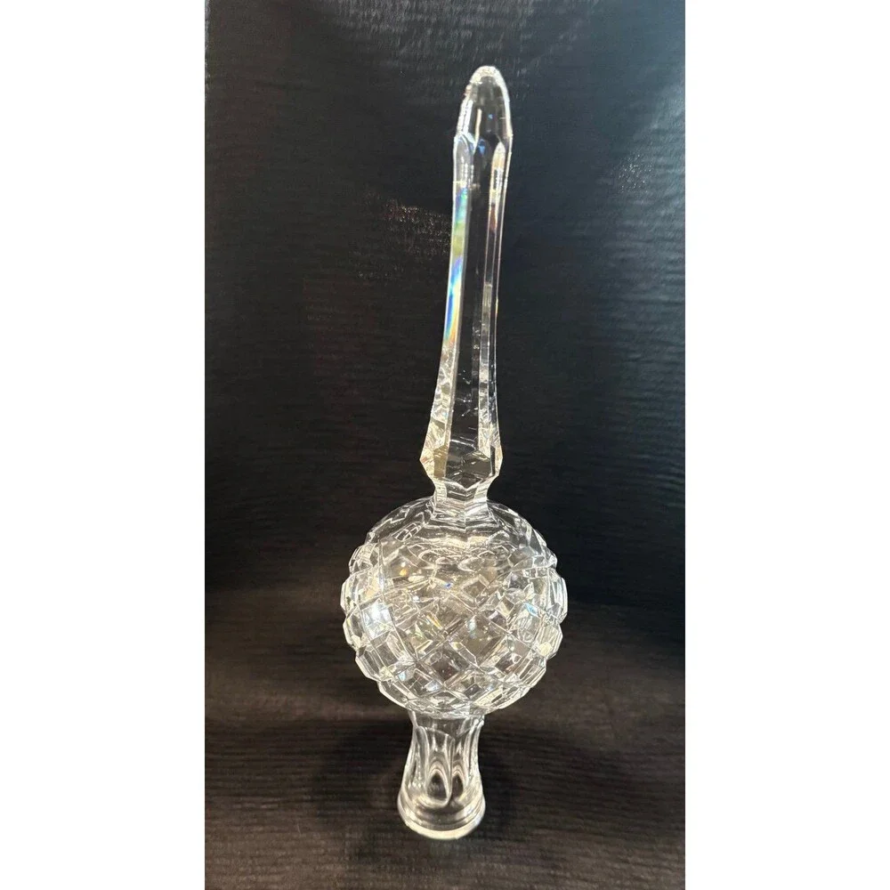 Vintage Waterford Crystal Christmas Tree Topper 10.25